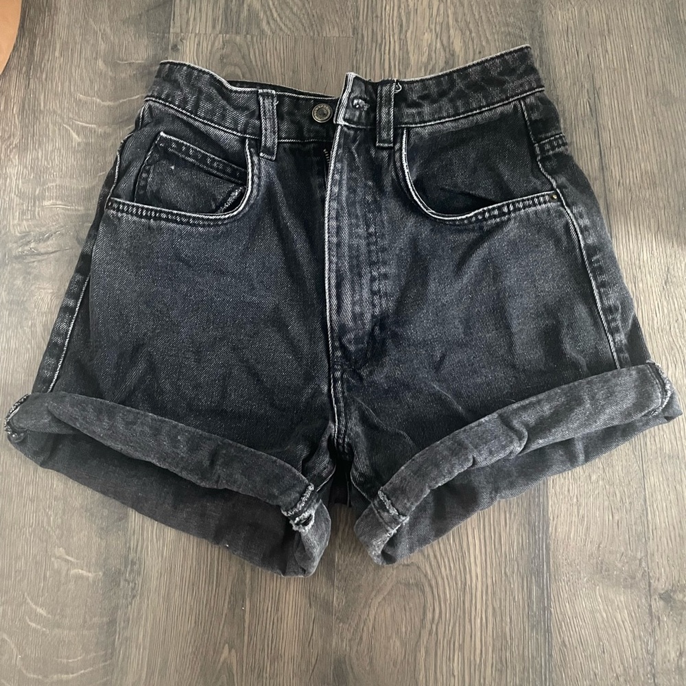 Zara high-waisted denim jeans